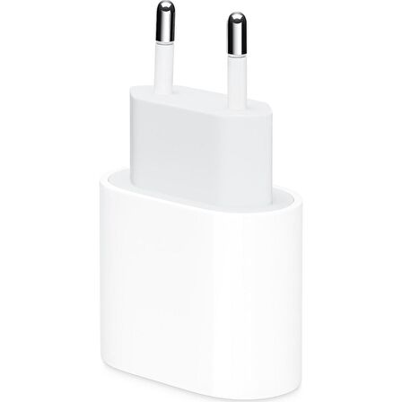 Apple MHJE3TU/A Type-C 20 Watt Hızlı Şarj Adaptörü Beyaz