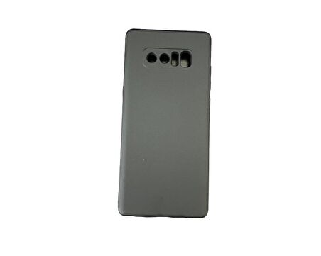 Galaxy Note 10 ile Uyumlu Cappy Silikon Kılıf Siyah