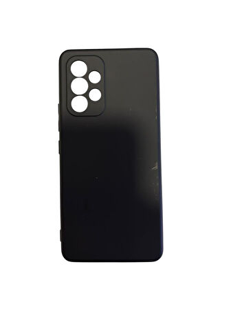 Galaxy A53 ile Uyumlu Cappy Silikon Kılıf Siyah