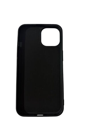 iPhone 14 ile Uyumlu Cappy Silikon Kılıf Siyah
