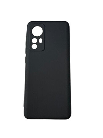 Redmi 12 ile Uyumlu Cappy Silikon Kılıf Siyah