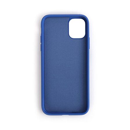 iPhone 11 ile Uyumlu Cappy Silikon Kılıf Lacivert