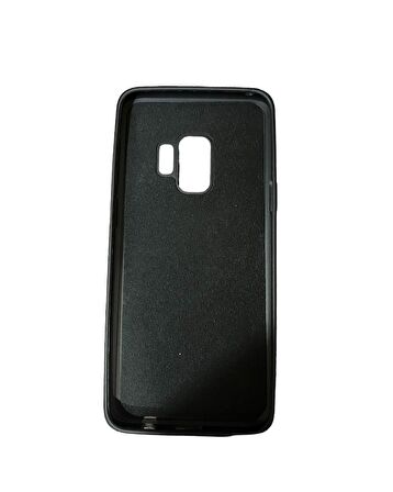 Galaxy S9 ile Uyumlu Cappy Silikon Kılıf Siyah