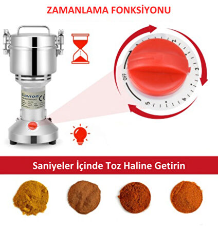 Lavion HC350 Gr Baharat Aktar Ürünleri Öğütme Makinesi