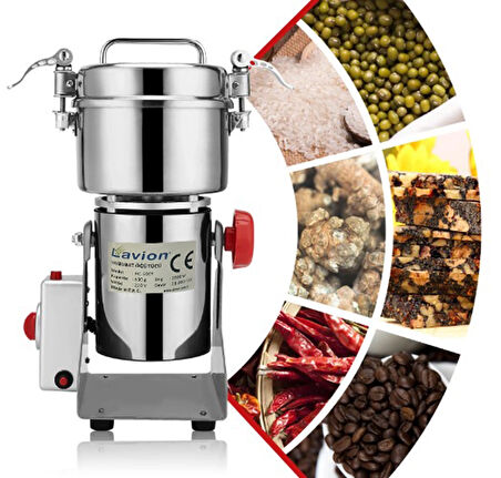 Lavion HC500 Gr Yüksek Devirli Hububat Baharat Öğütücü