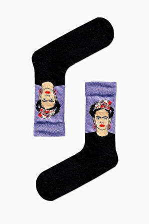 Frida Kahlo Art Soket Çorap