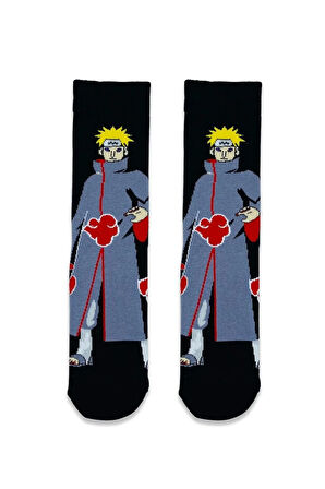 Anime Boruto Uzumaki Tasarım Soket Çorap