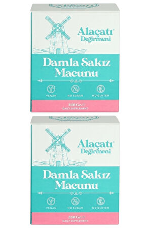 Damla Sakızı Macunu 2 X 240 gr 2'li Set