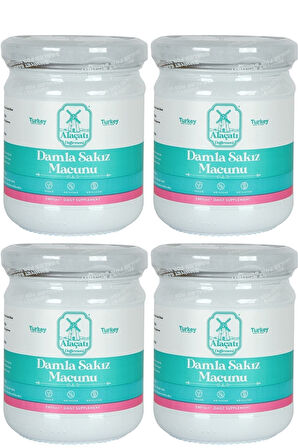 Damla Sakızı Macunu 4 X 240 gr 4'lü Set