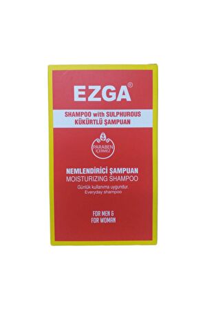 Ezga Kükürtlü Şampuan 300 Ml - Kepekli Ve Yağlı Saçlar Için Nemlendirici