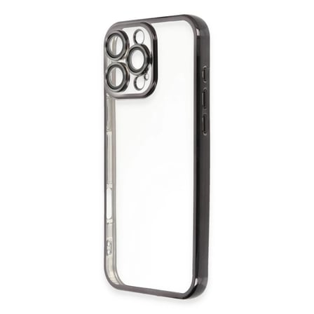 Apple iPhone 16 Pro Max Kılıf Razer Lensli Silikon - Siyah
