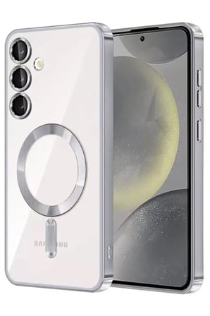 Samsung Galaxy A56 Kross Magneticsafe Kapak - Gümüş