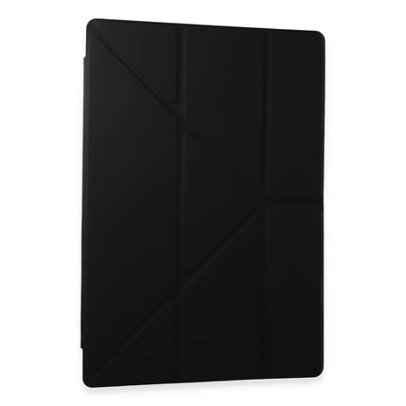 Tablet Kılıfları Samsung Galaxy Tab A9 Uyumlu Kılıf Kalemlikli Mars Kılıfı Siyah