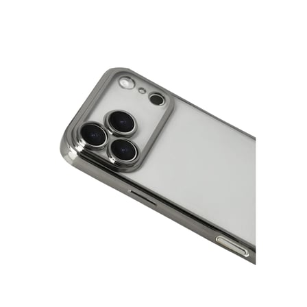 iPhone 17 Pro Max Razer Lensli Silikon - Titan Gri