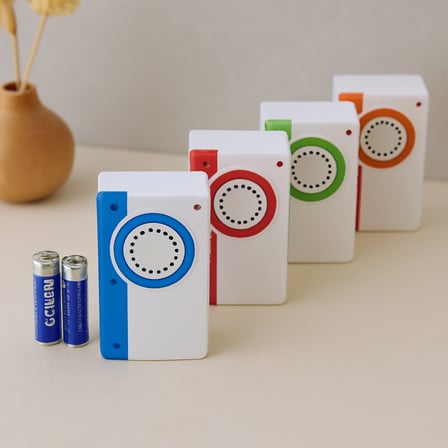 Elektronik Kapı Zili Ding Dong 12V AA Pil Uyumlu
