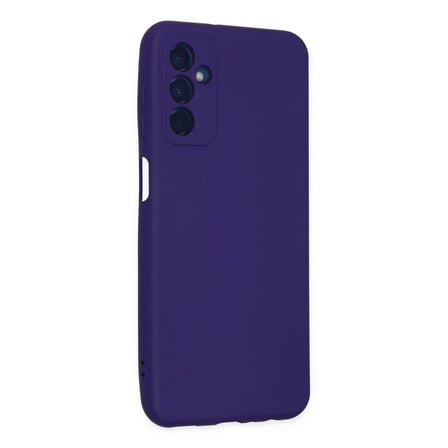 Samsung Galaxy M23 Kılıf Nano içi Kadife Silikon - Mor