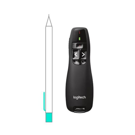 Logitech R400 Kablosuz Lazer Sunum Cihazı Kumandası