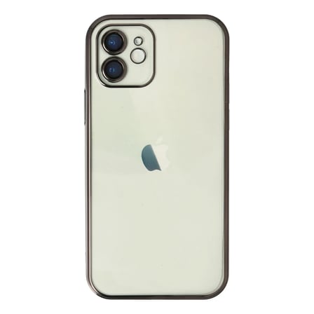 iPhone 12 Kılıf Razer Lensli Silikon - Siyah