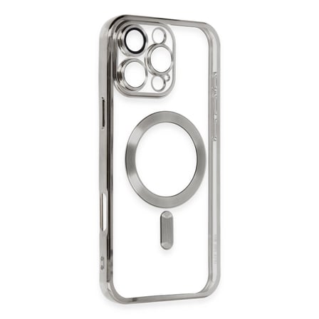 Apple İphone 16 Pro Kılıf Kross Magneticsafe Kapak - Titan Gri