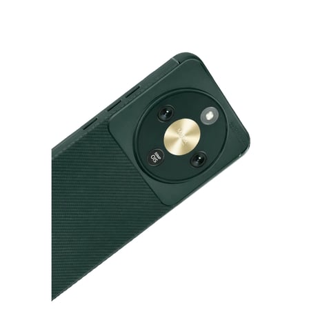 Huawei Honor Magic 8 Lite Auto Focus Karbon Kapak - Koyu Yeşil