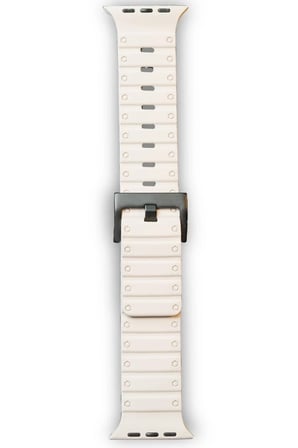 Apple Watch 42mm Magnus Mıknatıslı Silikon Kordon - Yıldız Işığı