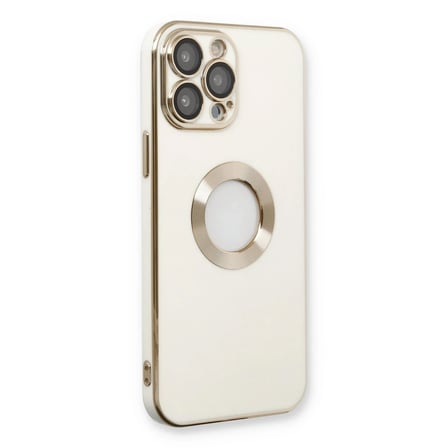 iPhone 13 Pro Kılıf Store Silikon - Beyaz