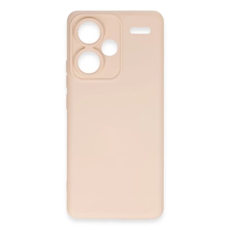 Redmi Note 13 Pro Plus Kılıf Nano içi Kadife Silikon - Pudra