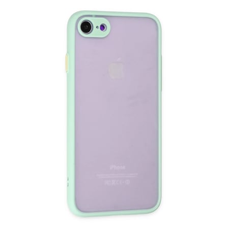 iPhone 7 Kılıf Montreal Silikon Kapak - Turkuaz
