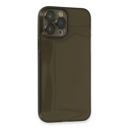 Apple iPhone 13 Pro Kılıf Fly Lens Silikon - Siyah