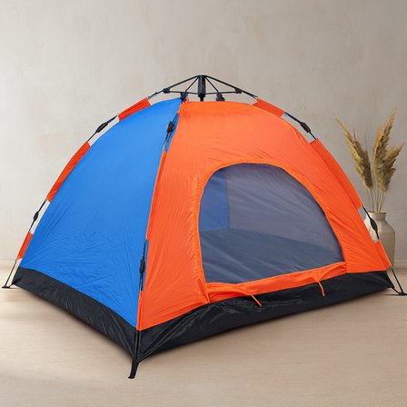 Otomatik Kamp Çadırı 4 Kişilik 200x200x135 Toz Geçirmez