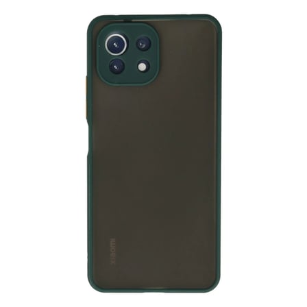 Xiaomi Mİ 11 Lite Kılıf Montreal Silikon Kapak - Yeşil