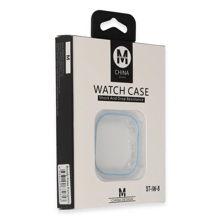 Movenchy Apple Watch 45mm Bondy Kasa Koruyucu - Sierra Blue
