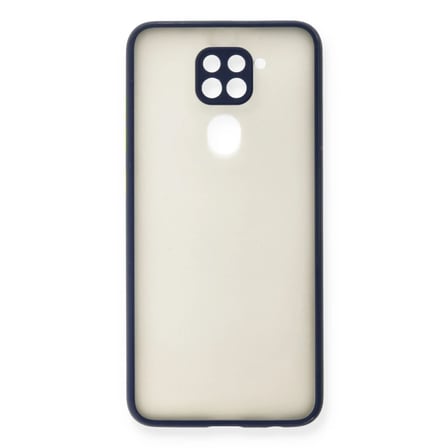 Redmi Note 9 Kılıf Montreal Silikon Kapak - Lacivert