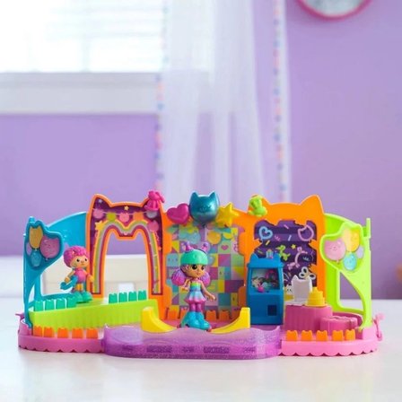 Gabby Dollhouse Parti Salonu Oyun Seti