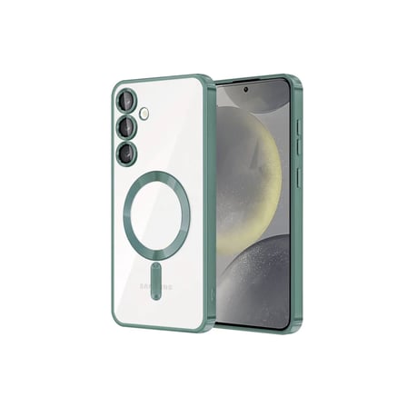 Samsung Galaxy S23 Plus Kılıf Kross Magneticsafe Kapak - Koyu Yeşil