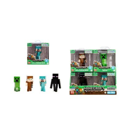 W Minecraft Figures   Wave die-castpop-culture collectible(Belirtilen fiyat, tekli satış için adet fiyatıdır.)