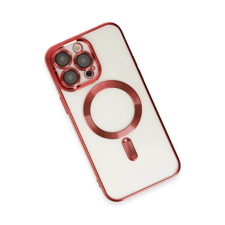 Apple iPhone 15 Pro Kılıf Kross Magneticsafe Kapak - Kırmızı