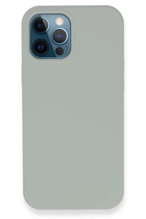 Apple iPhone 12 Pro Kılıf Lansman Legant Silikon - Açık Gri