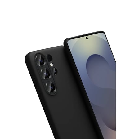 Samsung Galaxy S26 Ultra Nano içi Kadife Silikon - Siyah