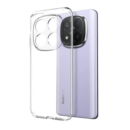 Redmi Note 15 Pro 5G Lüx Şeffaf Silikon - Şeffaf