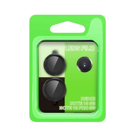 Xiaomi Redmi Note 13 Pro 5G Raze Metal Kamera Lens - Siyah