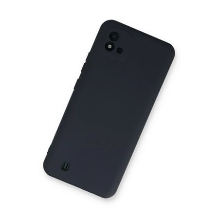 Realme C11 2021 Kılıf Nano içi Kadife Silikon - Lacivert
