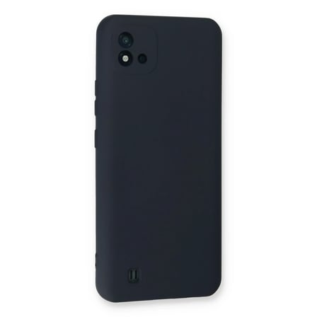 Realme C11 2021 Kılıf Nano içi Kadife Silikon - Lacivert
