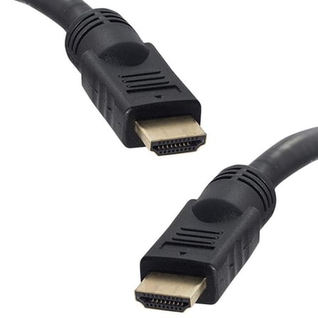 PM-18944 25 Metre Pasif Yüksek Hızlı Düz HDMI Görüntü Kablosu Altın Kaplama Uçlu