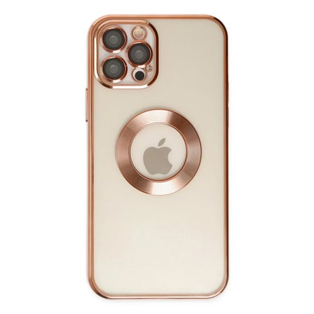 iPhone 12 Pro Kılıf Slot Silikon - Rose