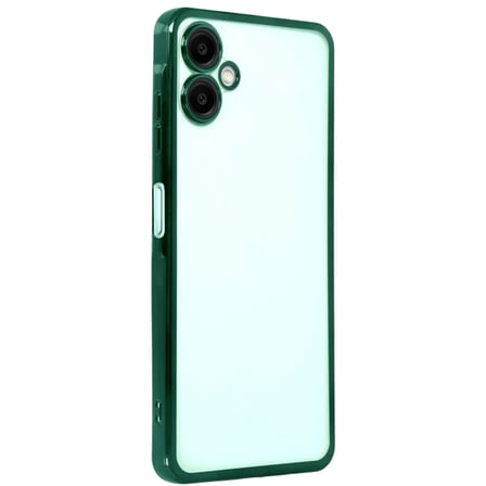 Samsung Galaxy A07 4G Razer Lensli Silikon - Yeşil