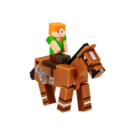 PMI/MC1014 Minecraft 3D Kurma Mekanizmalı Figürler 2Lİ Asorti