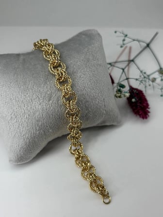 Pirinç Bileklikler 19 Cm  - Kbl0328