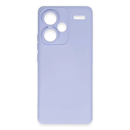 Xiaomi Redmi Note 13 Pro Plus Kılıf Nano içi Kadife Silikon - Lila