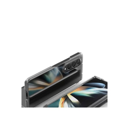 Samsung Galaxy Z Fold 3 Kılıf Fold TPU Silikon - Şeffaf